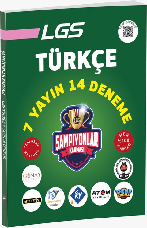 Şampiyonlar Karması LGS Türkçe kapağı
