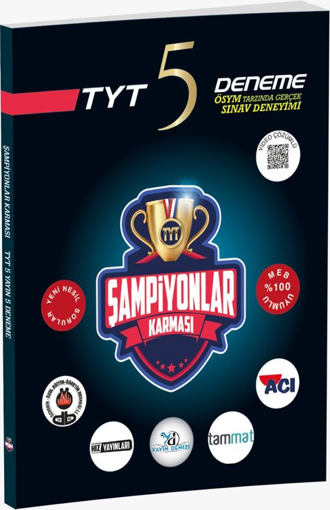 Şampiyonlar Karması TYT 5 Deneme kapağı