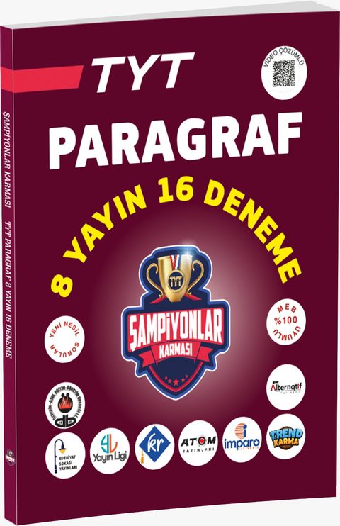 Şampiyonlar Karması TYT Paragraf kapağı