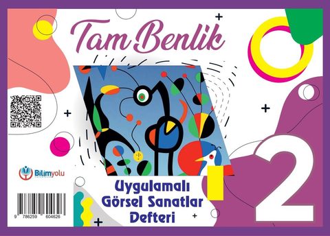 Tam Benlik Görsel Sanatlar 2. Sınıf defter kapağı