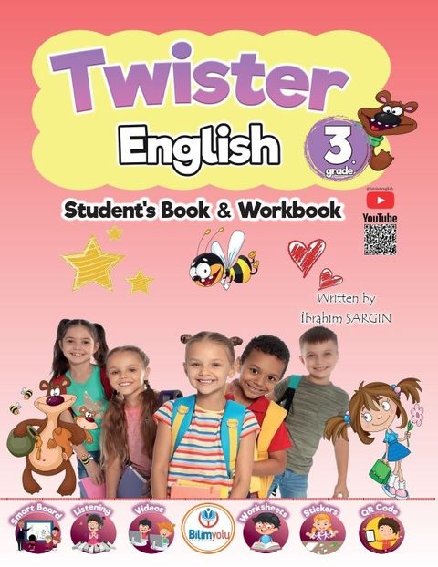 Twister English 3. Sınıf kitap kapağı