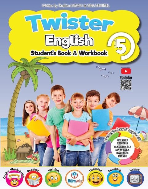 Twister English 5. Sınıf kitap kapağı