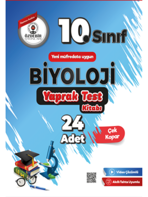 10.Sınıf Biyoloji Yaprak Test