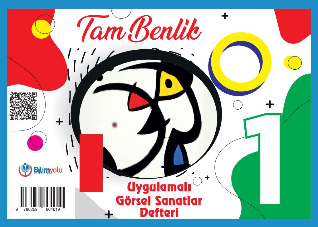 1.Sınıf Tam Benlik Uygulamalı Görsel Sanatlar Defteri Büyük Boy (35X50)