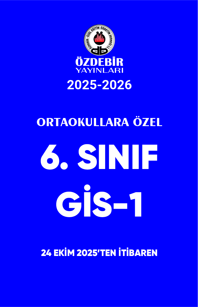 2025 - 2026 6. SINIF GİS-1 2025 - 2026 6. SINIF GİS-1