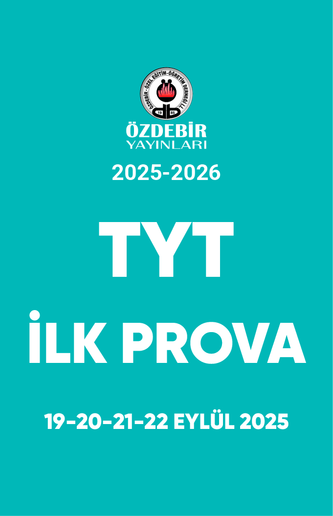 2025 - 2026 TYT İLK PROVA 2025 - 2026 TYT İLK PROVA
