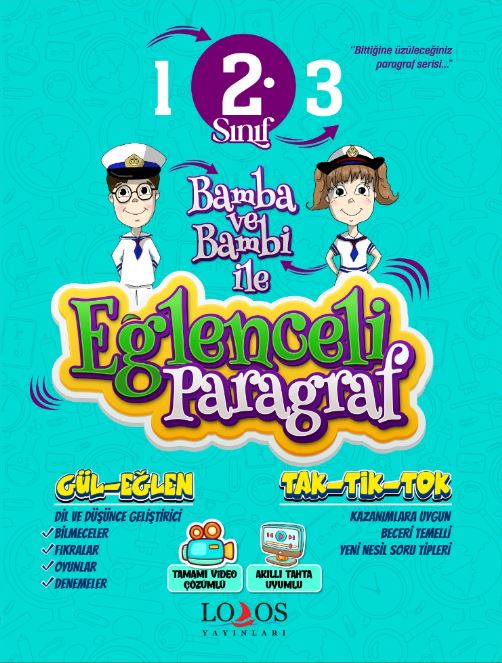 2.Sınıf Eğlenceli Paragraf Soru Bankası Rıdvan Yılmaz