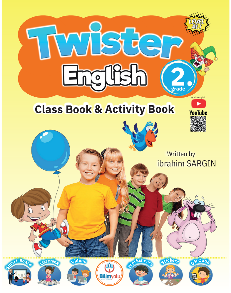 2.Sınıf Twister English Class Book & Activity Book İbrahim Sargın