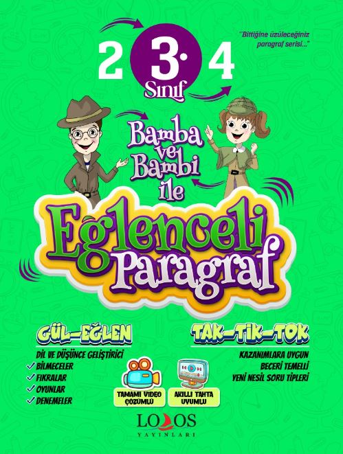 3.Sınıf Eğlenceli Paragraf Soru Bankası Rıdvan Yılmaz