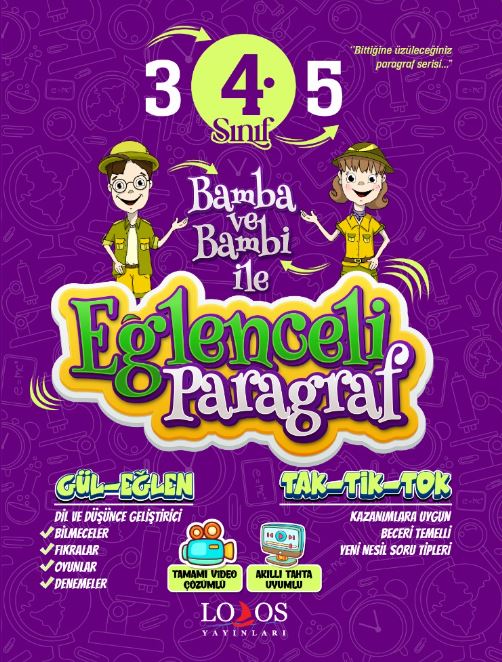 4.Sınıf Eğlenceli Paragraf Soru Bankası Rıdvan Yılmaz