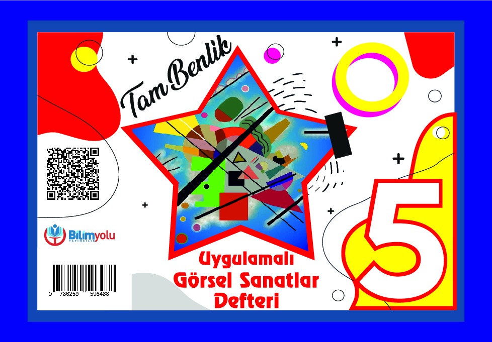 5.Sınıf Tam Benlik Uygulamalı Görsel Sanatlar Defteri Küçük Boy (25X35)