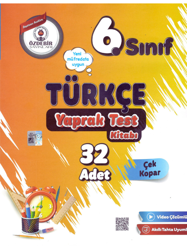 6.sınıf Türkçe Yaprak Test 6.sınıf Türkçe Yaprak Test