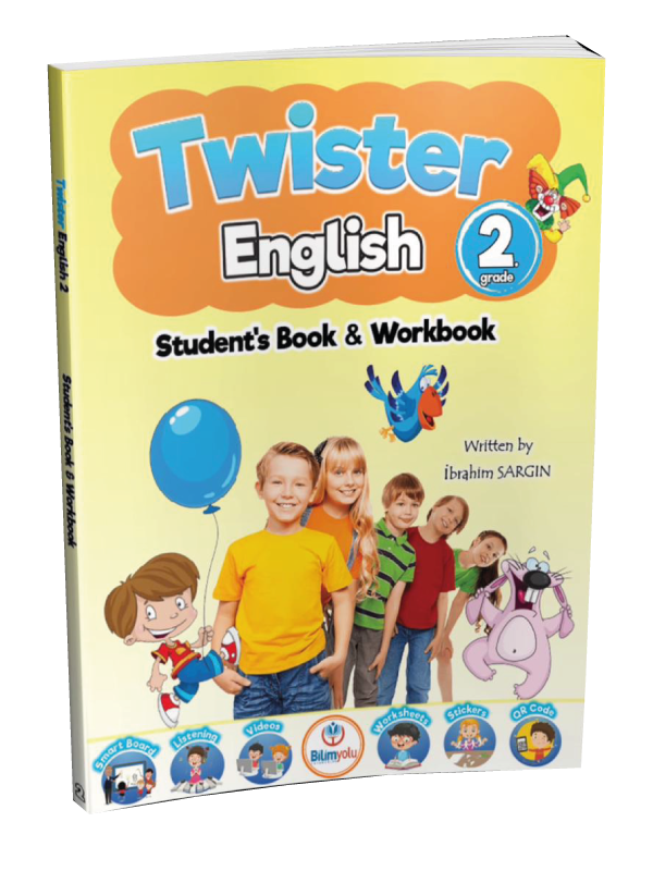 2.Sınıf Twister English Student's Book & Workbook İbrahim Sargın