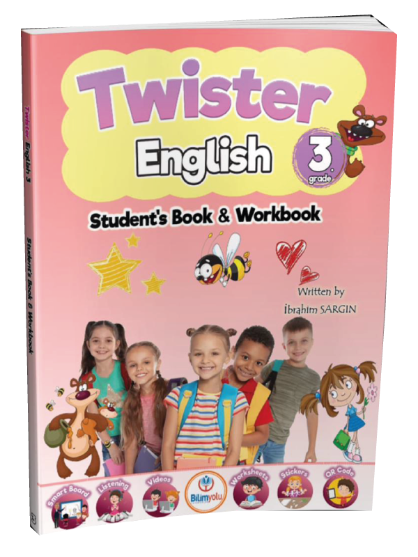 3.Sınıf Twister English Student's Book & Workbook İbrahim Sargın