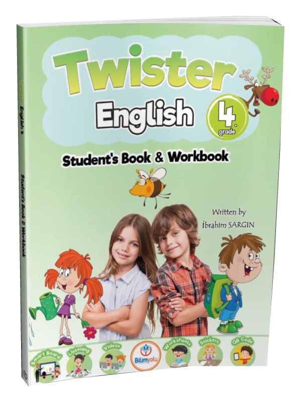 4.Sınıf Twister English Student's Book & Workbook İbrahim Sargın