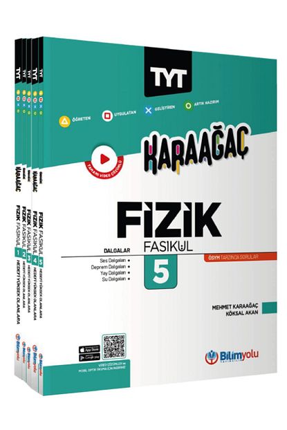 Karaağaç TYT Fizik Fasikülleri Seti 5 Kitap Bir Arada 704 Sayfa Karaağaç TYT Fizik Fasikülleri Seti 5 Kitap Bir Arada 704 Sayfa