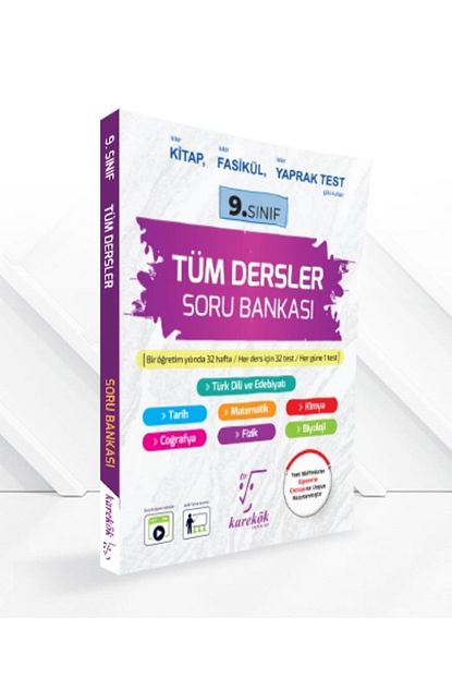 9.Sınıf Tüm Dersler Soru Bankası 9.Sınıf Tüm Dersler Soru Bankası
