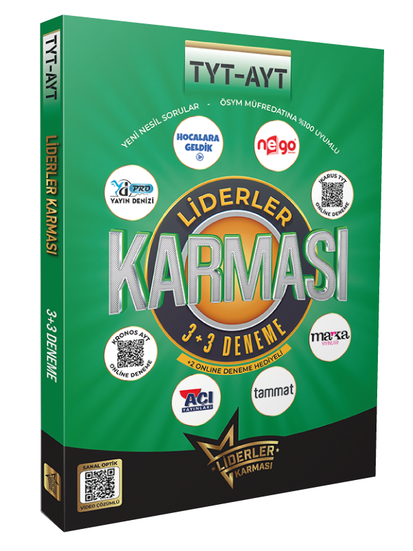 TYT-AYT 3+3 Deneme Seti