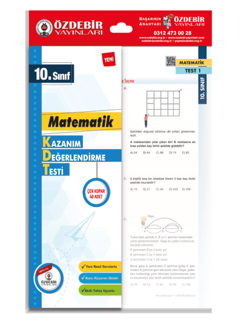 10.Sınıf Matematik Yaprak Test