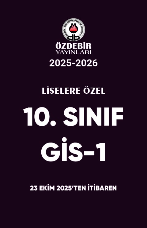 2025 - 2026 10. SINIF GİS-1