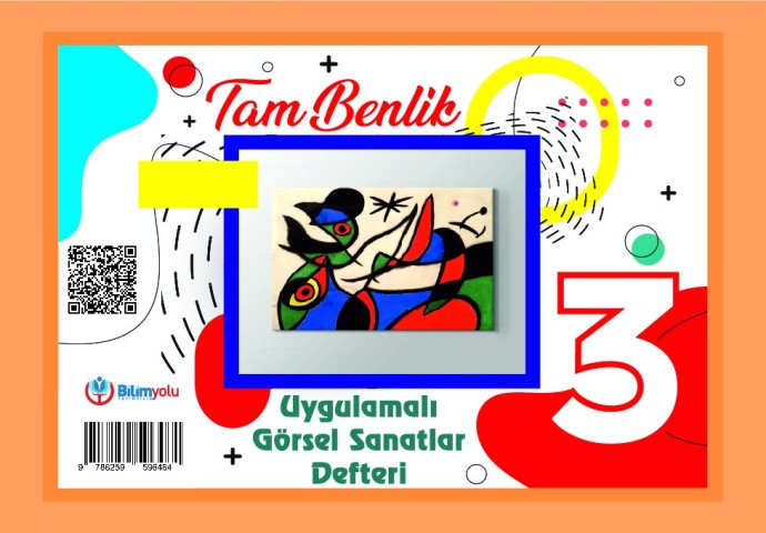 3.Sınıf Tam Benlik Uygulamalı Görsel Sanatlar Defteri Küçük Boy (25X35)