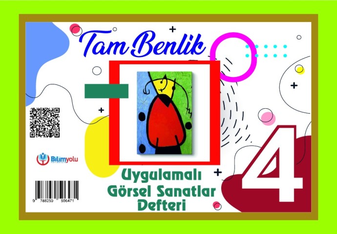 4.Sınıf Tam Benlik Uygulamalı Görsel Sanatlar Defteri Küçük Boy (25X35)