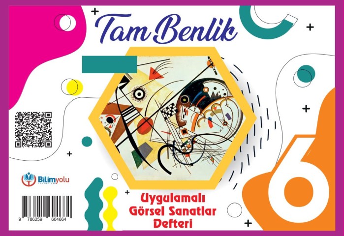 6.Sınıf Tam Benlik Uygulamalı Görsel Sanatlar Defteri Büyük Boy (35X50)