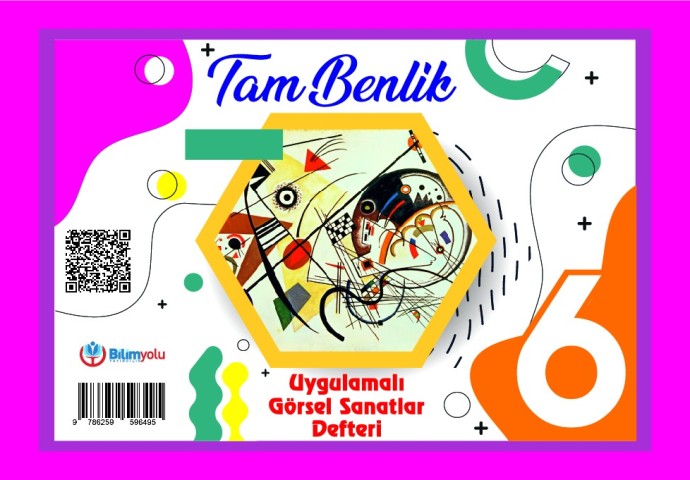 6.Sınıf Tam Benlik Uygulamalı Görsel Sanatlar Defteri Küçük Boy (25X35)