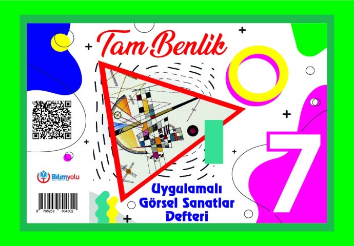 7.Sınıf Tam Benlik Uygulamalı Görsel Sanatlar Defteri Küçük Boy (25X35)