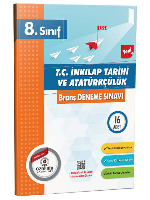 8.Sınıf T.C. Inkılap Tarihi Ve Atatürkçülük Branş Deneme