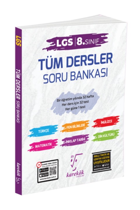 8.Sınıf Tüm Dersler Soru Bankası