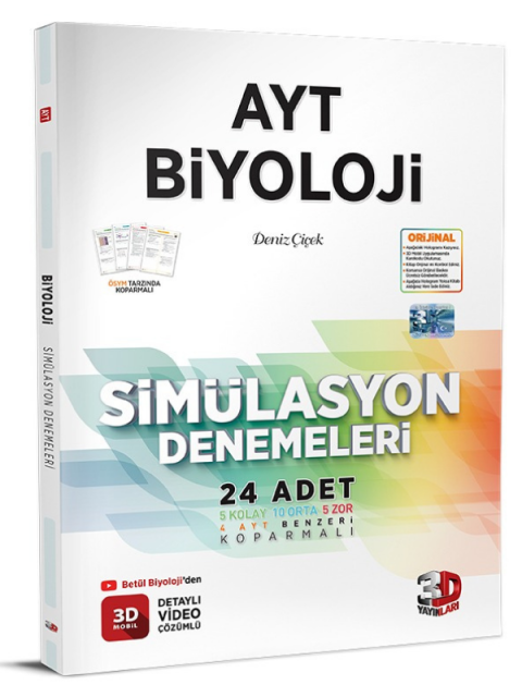 AYT 3D Biyoloji Simülasyon Denemeleri