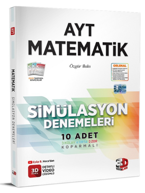 AYT 3D Simülasyon Matematik Denemeleri
