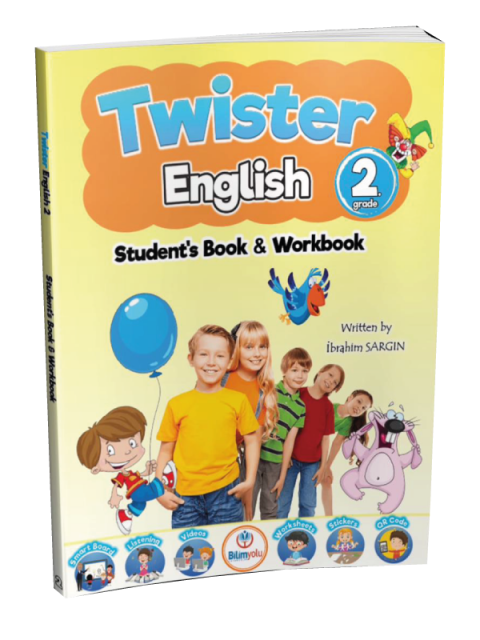 2.Sınıf Twister English Student's Book & Workbook İbrahim Sargın