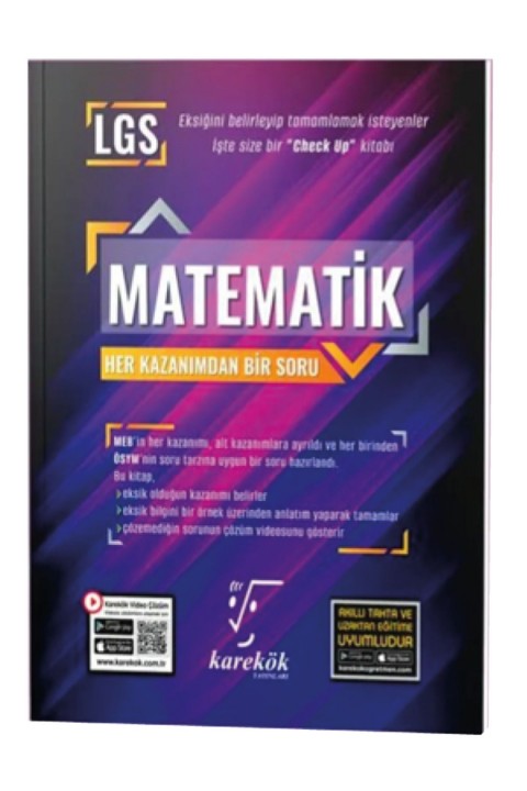 LGS Matematik Her Kazanımdan Bir Soru