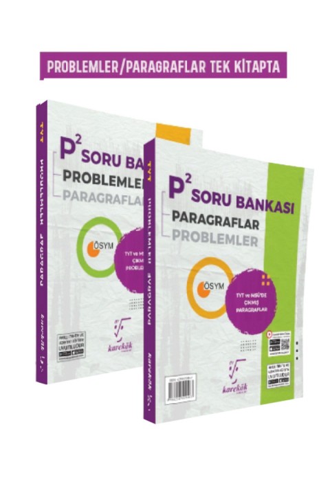 TYT Paragraflar/Problemler Tek Kitap P2 Soru Bankası