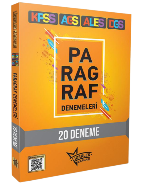 KPSS AGS ALES DGS Paragraf Denemeleri