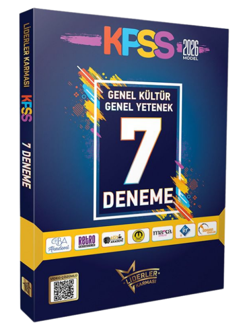 KPSS Genel Kültür Genel Yetenek 7 Deneme