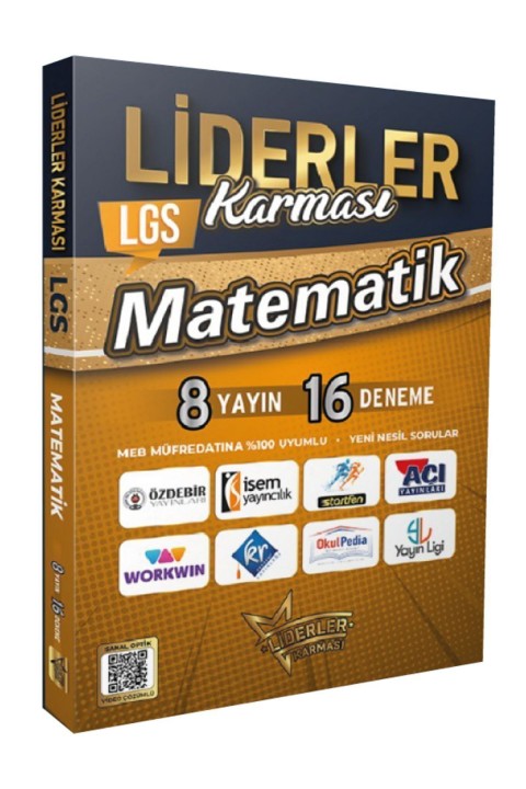 LGS 8 Yayın Evinden 16 Matematik Branş Deneme