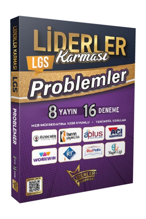 8.Sınıf LGS 8 Yayın Evinden 16 Problemler Branş Deneme