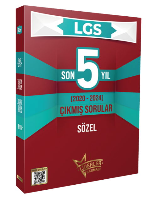 LGS Son 5 Yıl Sözel Dersler Çıkmış Sorular (2020-2024)