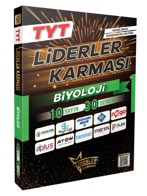 TYT Biyoloji 10 Yayın 30 Deneme