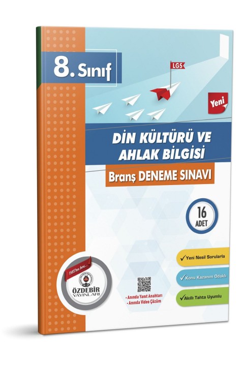 8.Sınıf Lgs Din Kültürü ve Ahlak Bilgisi 16 Branş Deneme
