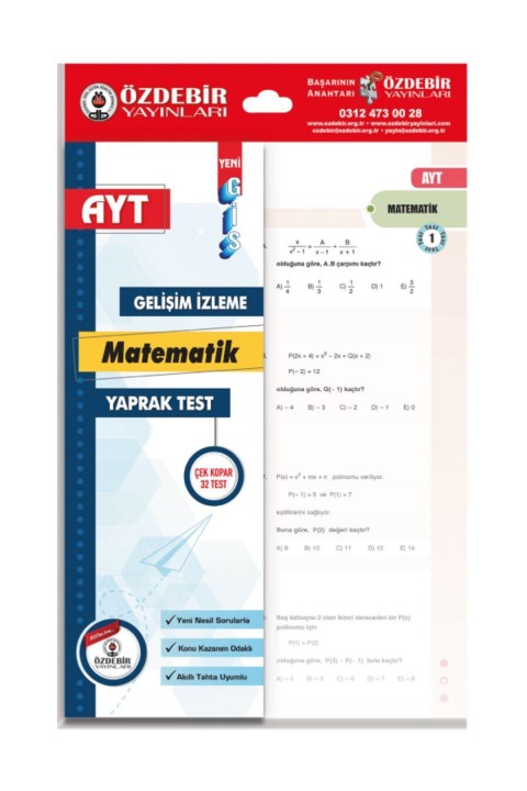 Ayt Matematik Gis Yaprak Test