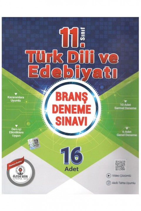 11.Sınıf Türk Dili ve Edebiyatı 16 Branş Deneme Sınavı