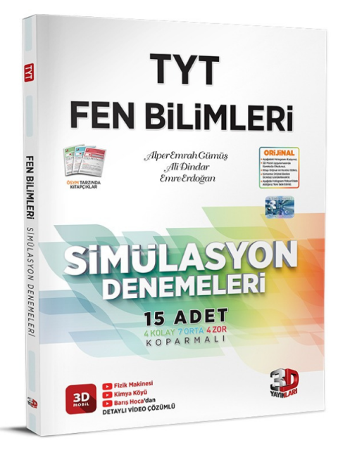 TYT 3D Simülasyon Fen Bilimleri Denemeleri