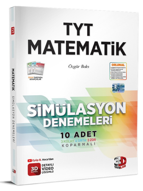 TYT 3D Simülasyon Matematik Denemeleri