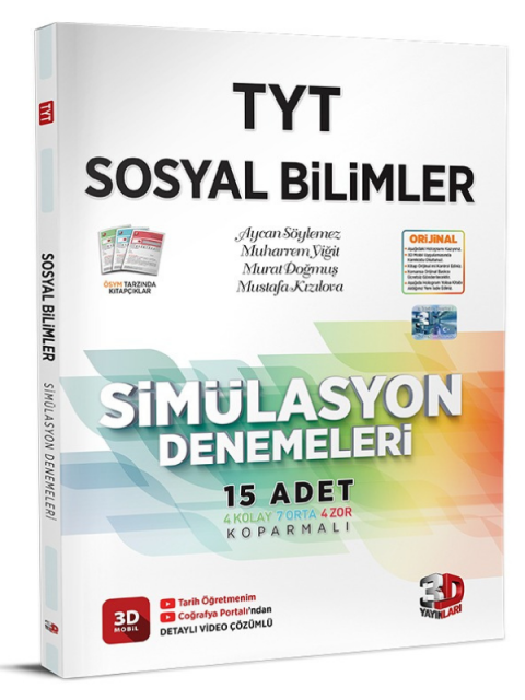 TYT 3D Simülasyon Sosyal Bilimler Denemeleri