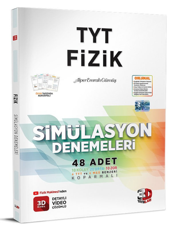 TYT 3D Simülasyon Fizik Denemeleri TYT 3D Simülasyon Fizik Denemeleri