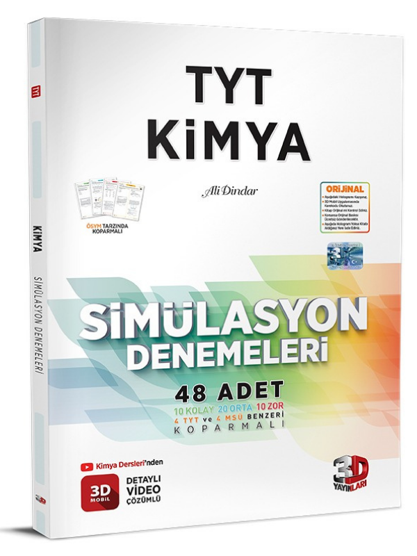 TYT 3D Simülasyon Kimya Denemeleri TYT 3D Simülasyon Kimya Denemeleri